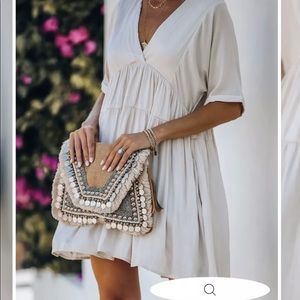 Giddy Pocketed Babydoll Dress